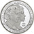 Barbade, 5 dollars, 1 oz, Queen Elizabeth II Double Portrait, 2022, Argent, FDC