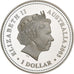 Australia, 1 Dollar, 1 Oz, Jubilé d'or du sacre, 2003, Perth, Silver, MS(65-70)