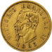 Italy, Vittorio Emanuele II, 10 Lire, 1863, Torino, Gold, VF(30-35), KM:9.3
