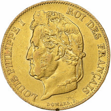 France, 20 Francs, Louis-Philippe, 1846, Paris, Gold, AU(50-53), Gadoury:1031