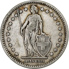 Switzerland, 2 Francs, 1911, Bern, VF(30-35), Silver, KM:21