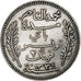 Coin, Tunisia, Muhammad al-Nasir Bey, 2 Francs, 1915, Paris, AU(50-53), Silver