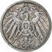 Moneta, GERMANIA - IMPERO, Wilhelm II, Mark, 1905, Berlin, MB+, Argento, KM:14