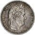 Francia, 5 Francs, Louis-Philippe, 1831, Paris, Plata, BC+, Gadoury:677a