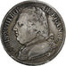 Francja, Louis XVIII, 5 Francs, 1815, Limoges, Srebro, VF(30-35), Gadoury:591