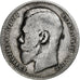 Rusland, Nicholas II, Rouble, 1896, St. Petersburg, Zilver, FR+, KM:59.3