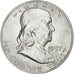 United States, Franklin Half Dollar, 1957, Denver, EF, KM:199