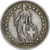 Moneda, Suiza, Franc, 1944, Bern, BC+, Plata, KM:24