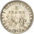 Francja, Franc, Semeuse, 1917, Paris, Srebro, MS(60-62), Gadoury:467, KM:844.1