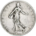 Moneta, Francia, Semeuse, Franc, 1905, Paris, MB+, Argento, KM:844.1