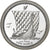 Eiland Man, one noble, 5 th portrait, 2018, Tower mint, Zilver, FDC