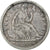 Verenigde Staten, Half Dime, Seated Liberty Half Dime, 1840, U.S. Mint, Zilver