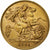 Gran Bretaña, George V, 1/2 Sovereign, 1911, London, Oro, MBC+, KM:819