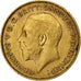 Grande-Bretagne, George V, 1/2 Sovereign, 1913, Or, TTB, KM:819