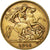 Gran Bretaña, George V, 1/2 Sovereign, 1915, Oro, MBC, KM:819