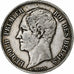 Bélgica, Leopold I, 5 Francs, 5 Frank, 1865, Plata, MBC, KM:17