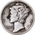 Coin, United States, Mercury Dime, Dime, 1937, U.S. Mint, Philadelphia