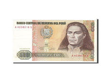 Geldschein, Peru, 500 Intis, 1987, KM:134b, VZ