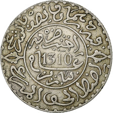 Coin, Morocco, Moulay al-Hasan I, 2-1/2 Dirhams, 1892 / AH 1310, Paris