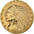 Vereinigte Staaten, $5, Half Eagle, Indian Head, 1913, Philadelphia, Gold, SS+