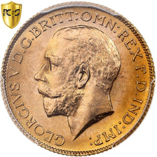 Gran Bretagna, George V, Sovereign, 1925, London, Oro, PCGS, MS66, KM:820