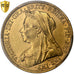 Australia, Victoria, Sovereign, 1897, Sydney, Gold, PCGS, AU(55-58), KM:13