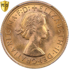 Grande-Bretagne, Elizabeth II, Sovereign, 1965, Or, PCGS, MS65, KM:908