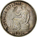 Spain, Peseta, 1933, Silver, AU(50-53), KM:750