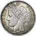 França, 5 Francs, Cérès, 1849, Strasbourg, Prata, EF(40-45), Gadoury:719