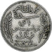 Tunisië, Muhammad al-Nasir Bey, Franc, 1911, Paris, Zilver, ZF, KM:238