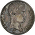 Francia, Napoleon I, 5 Francs, 1810, Paris, Plata, BC+, Gadoury:584