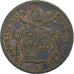 ITALIAN STATES, PAPAL STATES, Gregory XVI, Baiocco, 1837, Bologna, Copper