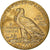 United States, $5, Half Eagle, Indian Head, 1909, Denver, Gold, AU(50-53)