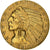 United States, $5, Half Eagle, Indian Head, 1910, Philadelphia, Gold, AU(50-53)