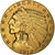 United States, 5 Dollars, Indian Head, 1912, Philadelphia, Gold, EF(40-45)