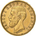 Roménia, Carol I, 20 Lei, 1890, Bucharest, Dourado, AU(50-53), KM:20