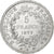 Francia, 5 Francs, Hercule, 1877, Paris, Rare in this quality, Plata, SC