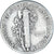 Moeda, Estados Unidos da América, Mercury Dime, Dime, 1945, U.S. Mint