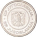 Coin, Yugoslavia, Dinar, 2002, Belgrade, AU(50-53), Copper-Nickel-Zinc, KM:180