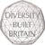 Munten, Groot Bretagne, 50 Pence, 2020, 5th portrait; Diverse Britain, UNC-
