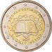 Finlandia, 2 Euro, Traité de Rome 50 ans, 2007, Vantaa, MS(63), Bimetaliczny