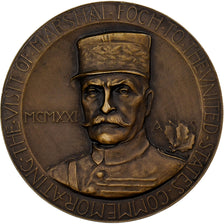 United States of America, Medal, Marshal Foch American Visit, Bronze, Robert