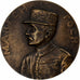 França, medalha, Maréchal Foch, Commandant des Armées, 1918, Bronze