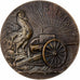 France, Médaille, Aux Armes Citoyens, 1914-1915, Bronze, Lasserre, SUP