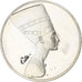 France, Medal, Peinture, La Reine Nefertiti, Egyptien, Silver, MS(63)