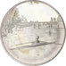 Francia, medaglia, Peinture, Max Schmitt sur un Skiff, Thomas Eakins, Argento