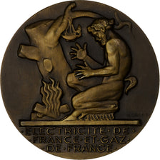 France, Médaille, Électricité de France et gaz de France, Bronze, Dropsy, SPL