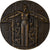 Frankreich, Medaille, Art Déco, Défense Passive, 1939-1945, Bronze, Cochet, VZ