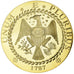 États-Unis, Médaille, Copy Brasher Doubloon, Copper Gilt, FDC