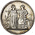 Francja, medal, Comptoir National d'Escompte de Paris, 1850, Srebro, Cavalier
